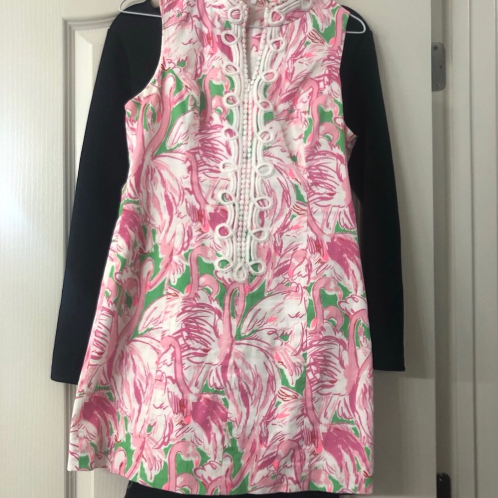 Lilly Pulitzer flamingo dress